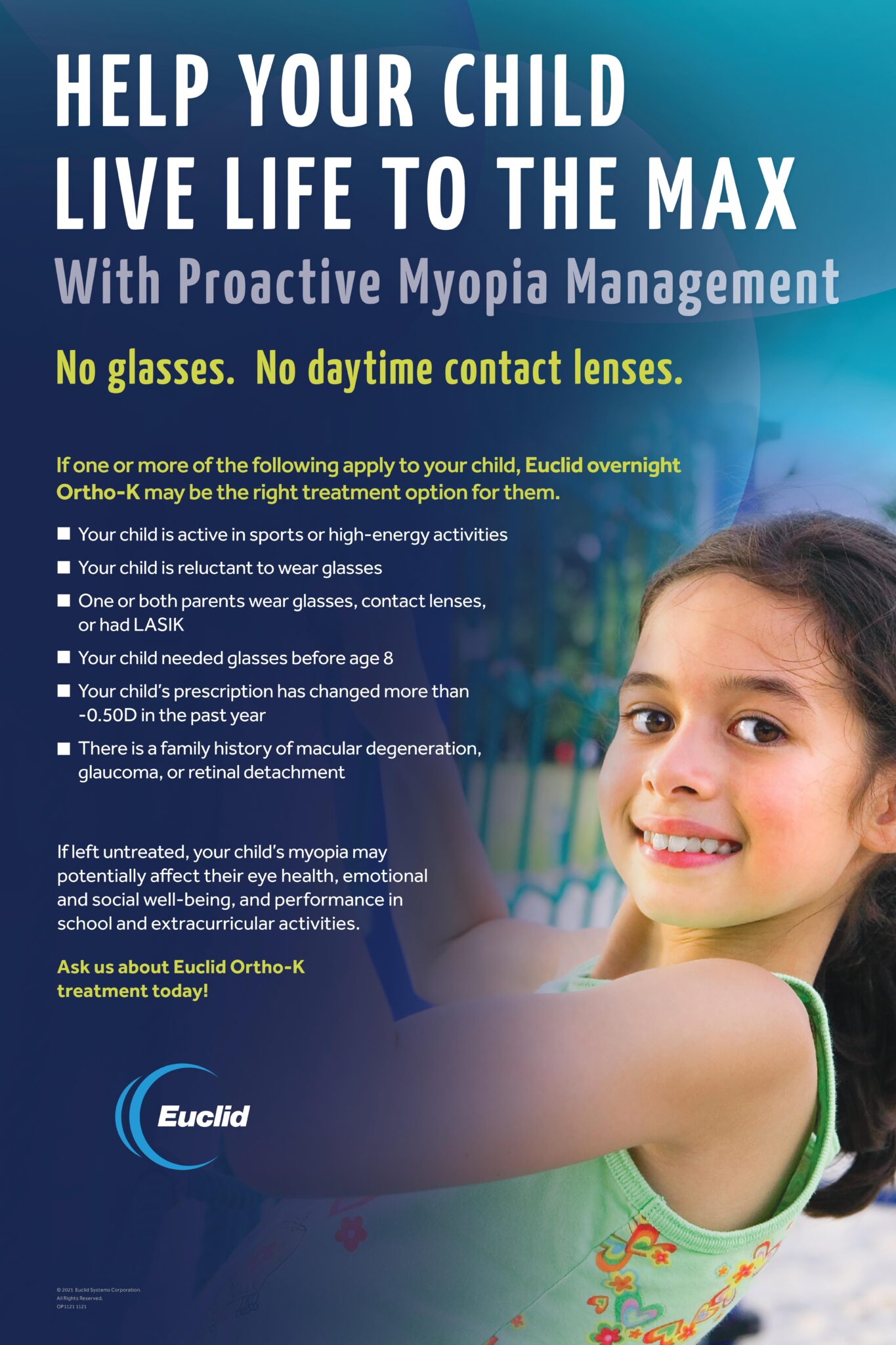 Myopia Control Options - Ortho-K- Proactive Myopia Management